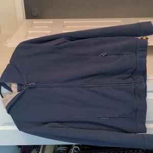 LL Bean lined hooded sweatshirt